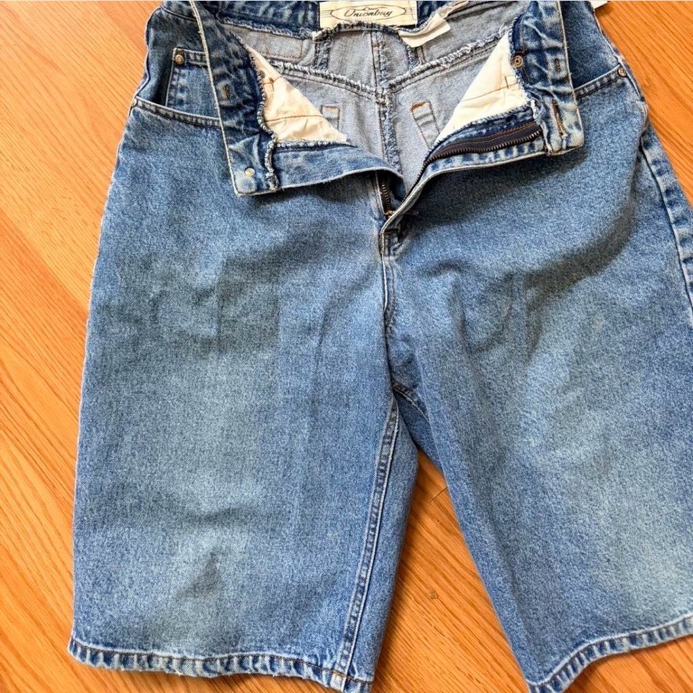 90s mom jorts Blue Denim Shorts